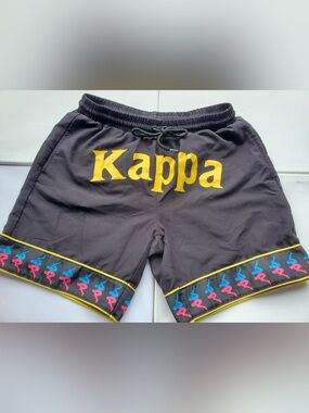 KAPPA 222 BANDA Calabash Black Swim Shorts
